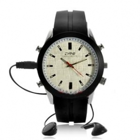 Spy Pinhole Video Camera Watch,MP3 Camera Watch